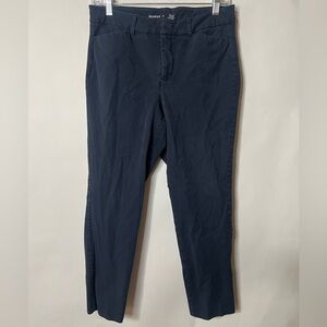 Old Navy Dark Blue High-Rise Ankle Pixie Pants Size 8